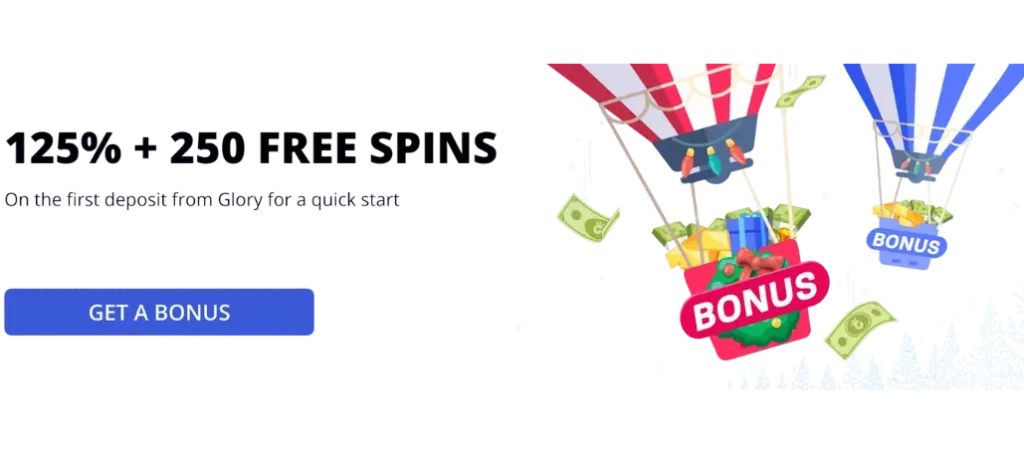 Bonus System at Glory Casino